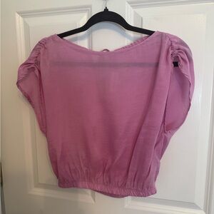 Like New Bella Dahl Sleeveless Ruffle Blush Pink Blouse - XS